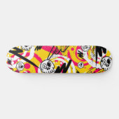 Urban Graffiti Street Art Custom ThrowUp Tagging  スケートボード (横)