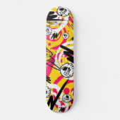 Urban Graffiti Street Art Custom ThrowUp Tagging  スケートボード (正面)