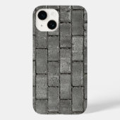 Urban Grey Brick Pavement Texture iPhone Case Case-Mate iPhoneケース (裏面)