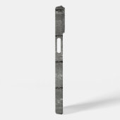 Urban Grey Brick Pavement Texture iPhone Case Case-Mate iPhoneケース (裏面 / 右)