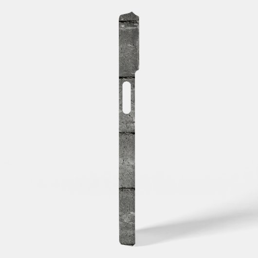 Urban Grey Brick Pavement Texture iPhone Case Case-Mate iPhoneケース (裏面 / 右)