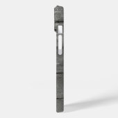 Urban Grey Brick Pavement Texture iPhone Case Case-Mate iPhoneケース (裏面 / 左)