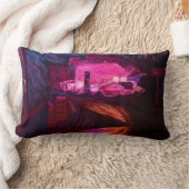 Urban Haze - Artistic Throw Pillow ランバークッション (ブランケット)