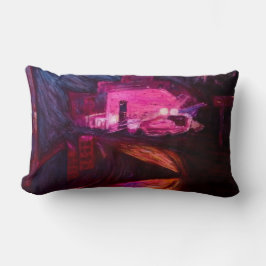 Urban Haze - Artistic Throw Pillow ランバークッション