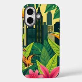Urban Jungle Aesthetic iPhone 16ケース