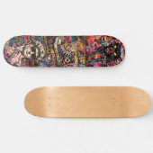 Urban King: Graffiti Pop Art Skateboard Deck  スケートボード (横)