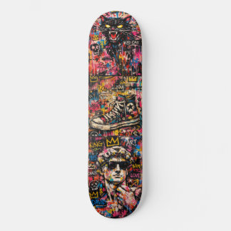 Urban King: Graffiti Pop Art Skateboard Deck  スケートボード