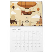 Urban landscape カレンダー (1月 2027)