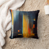 Urban Lights Abstract Geometry クッション (ブランケット)