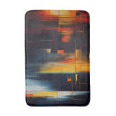 Urban Lights Abstract Geometry バスマット (正面縦)