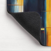 Urban Lights Abstract Geometry マウスパッド (コーナー)