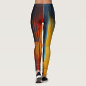Urban Lights Abstract Geometry レギンス (裏面)