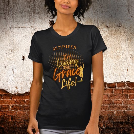 Urban Living The Grace Life Name Winnerシルエット Tシャツ