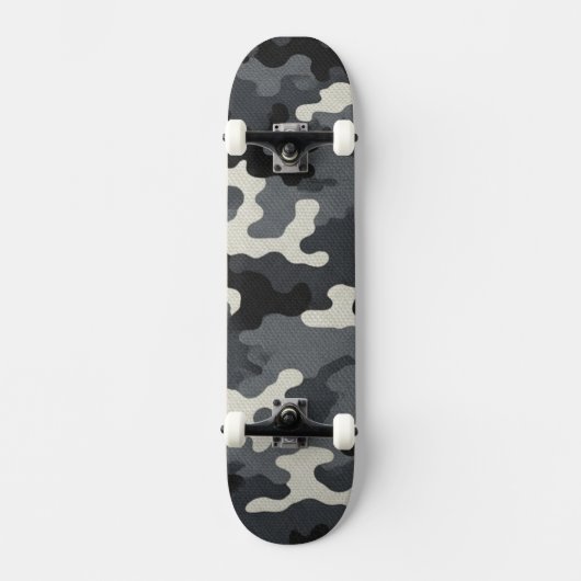 Urban Military Camouflage Pattern スケートボード (正面)