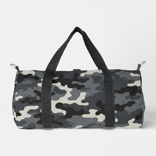 Urban Military Camouflage Pattern ダッフルバッグ (正面)