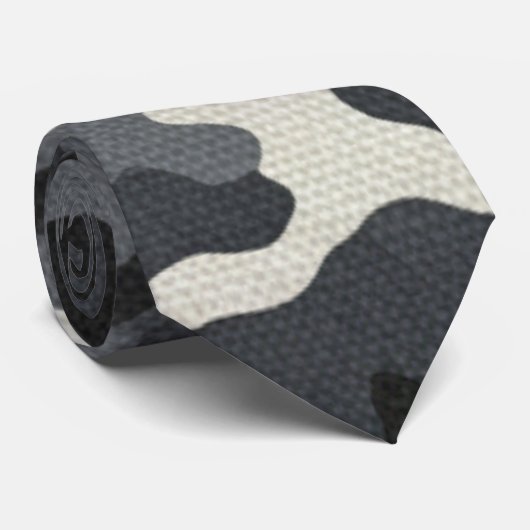 Urban Military Camouflage Pattern ネクタイ (ロール)