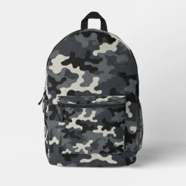 Urban Military Camouflage Pattern プリントバックパック