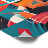 Urban Mirage：カラーのエコー ポスター (角)