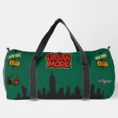 Urban Mode in Graffiti – New York Street Style Bag ダッフルバッグ (裏面)