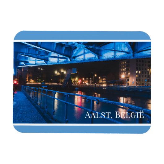 Urban Nights Aalst，ベルギー マグネット (横)