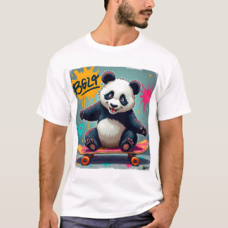 Urban Panda T-shirt design  Tシャツ