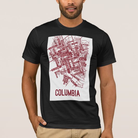 Urban Rebel Sketch Tee – コロンビア Tシャツ (正面)