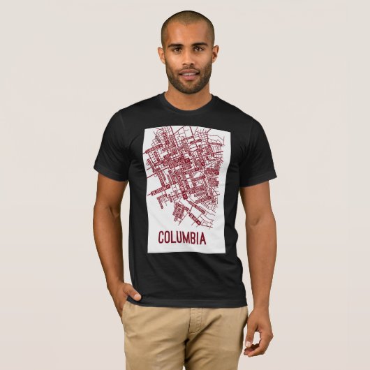 Urban Rebel Sketch Tee – Columbia Tシャツ (正面フル)