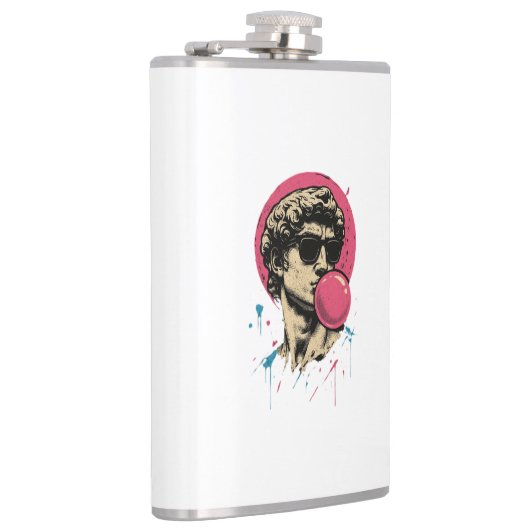 Urban Retro David — Bubblegum Pop Statue フラスク (右)