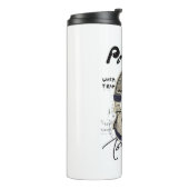 Urban Retro Headphone Vibe Illustration タンブラー (回転左)