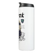 Urban Retro Headphone Vibe Illustration タンブラー (回転右)