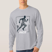 Urban Runner Pace Silhouette Tシャツ (正面)