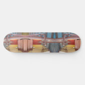 Urban Rustic Cityscape Secret Keeper 2 Skateboard スケートボード (横)