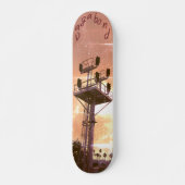 Urban Rustic Cityscape Vagabond Two Skateboard スケートボード (正面)