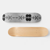 Urban Rustic Cityscape Waiting 3 Skateboard スケートボード (横)