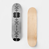 Urban Rustic Cityscape Waiting 3 Skateboard スケートボード (正面)