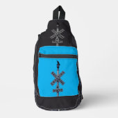 Urban Rustic Cityscape Watcher 2 Print Cut Sew Bag スリングバッグ (正面)