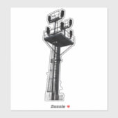 Urban Rustic Railroad Custom-Cut Vinyl Sticker シール (シート)