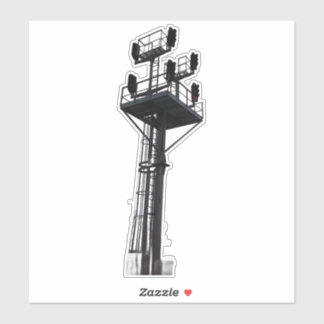 Urban Rustic Railroad Custom-Cut Vinyl Sticker シール