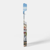 Urban Serenity Beneath the Mountains iPhoneケース (左側面)