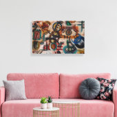 Urban Signs キャンバスプリント (インサイチュ (リビング))