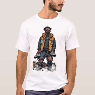 Urban Sneakerhead Hypebeast グラフィックアート - ストリートウェア Tシャツ
