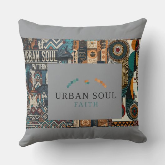 Urban Soul City   クッション (裏面)
