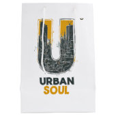 Urban Soul City ミディアムペーパーバッグ (裏面)
