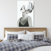 Urban Soul Fragments キャンバスプリント (インサイチュ (寝室))