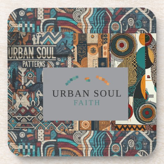 Urban Soul Patterns  コースター (正面)