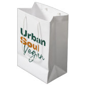 Urban Soul Vegan ミディアムペーパーバッグ (正面アングル)