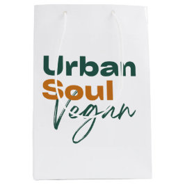 Urban Soul Vegan ミディアムペーパーバッグ