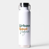 Urban Soul Vegan Minimalist Health and Wellness ウォーターボトル (正面)