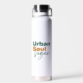 Urban Soul Vegan Minimalist Health and Wellness ウォーターボトル (背面)
