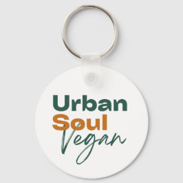 Urban Soul Vegan Minimalist Health and Wellness キーホルダー